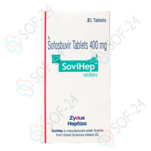 Софосбувир SoviHep (Zydus) 28 таблеток